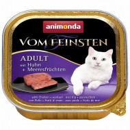 Vom Feinsten Tavuk Deniz Mahsüllü Kedi Konserve 100 Gr Vom Feinsten Tavuk Deniz Mahsüllü Kedi Konserve 100 Gr