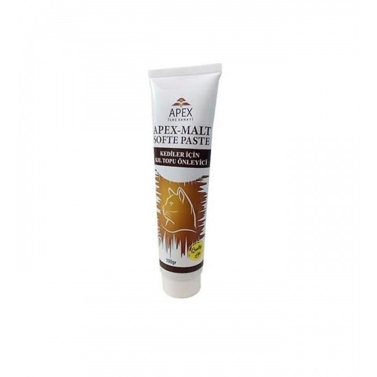 Apex Malt Softe Paste 100 g Kediler İçin Kıl Topu Önleyici Apex Malt Softe Paste 100 g Kediler İçin Kıl Topu Önleyici