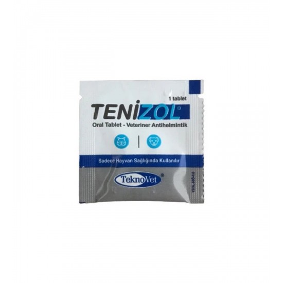 Tenizol iç parazit Tablet Kedi Köpek 1Adet Tenizol iç parazit Tablet Kedi Köpek 1Adet