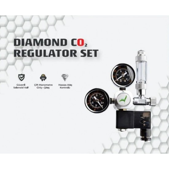 AQUAPRO DIAMOND Co2 Regülatör Set AQUAPRO DIAMOND Co2 Regülatör Set