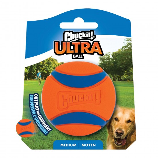 Chuckit! Ultra Ball Köpek Oyun Topu (Orta Boy) Chuckit! Ultra Ball Köpek Oyun Topu (Orta Boy)