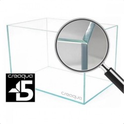 Creaqua 150x50x40h 45 Derece Açılı Ultra Clear Cama Cam Akvaryum