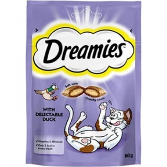 Dreamies Ördekli Kedi Ödülü 60  gr