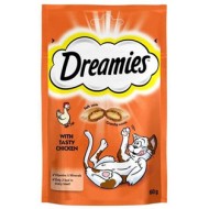 Dreamies Tavuklu Granül Yetişkin Kedi Ödülü 60 g Dreamies Tavuklu Granül Yetişkin Kedi Ödülü 60 g