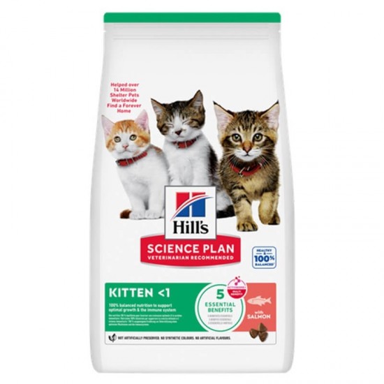 Hills Kitten Somonlu Yavru Kedi Maması 1.5 Kg Hills Kitten Somonlu Yavru Kedi Maması 1.5 Kg