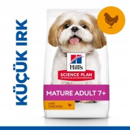Hill's SCIENCE PLAN 7+ Tavuklu ve Hindili Küçük Irk Yaşlı Köpek Maması 1,5kg Hill's SCIENCE PLAN 7+ Tavuklu ve Hindili Küçük Irk Yaşlı Köpek Maması 1,5kg