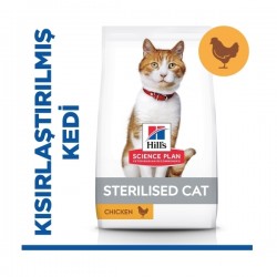 Hills Sterilised Tavuklu Kısırlaştırılmış Yetişkin Kedi Maması 1,5 Kg Hills Sterilised Tavuklu Kısırlaştırılmış Yetişkin Kedi Maması 1,5 Kg