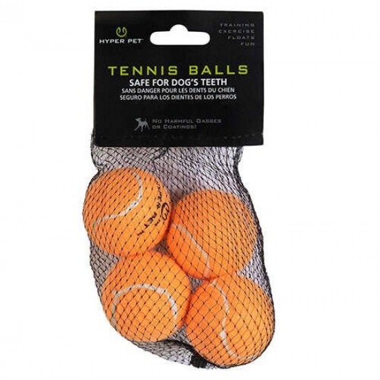 Hyper Pet 4 lü Turuncu Tenis Topu (Küçük Boy) Hyper Pet 4 lü Turuncu Tenis Topu (Küçük Boy)