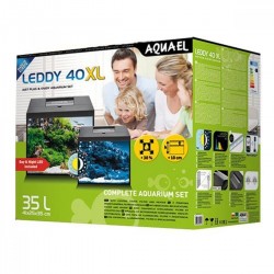 Aquael Aquarium Set Day and Night Leddy 40XL Akvaryum Siyah Aquael Aquarium Set Day and Night Leddy 40XL Akvaryum Siyah