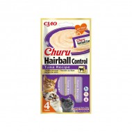 Inaba Ciao Churu Hairball -Tüy Yumağı Kontrollü- Ton Balıklı Ödül Maması Inaba Ciao Churu Hairball -Tüy Yumağı Kontrollü- Ton Balıklı Ödül Maması