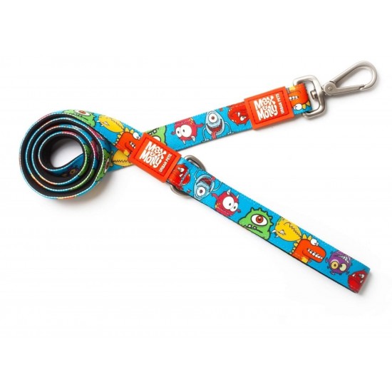 Max Molly Little Monsters Köpek Gezdirme Kayışı Medium Max Molly Little Monsters Köpek Gezdirme Kayışı Medium