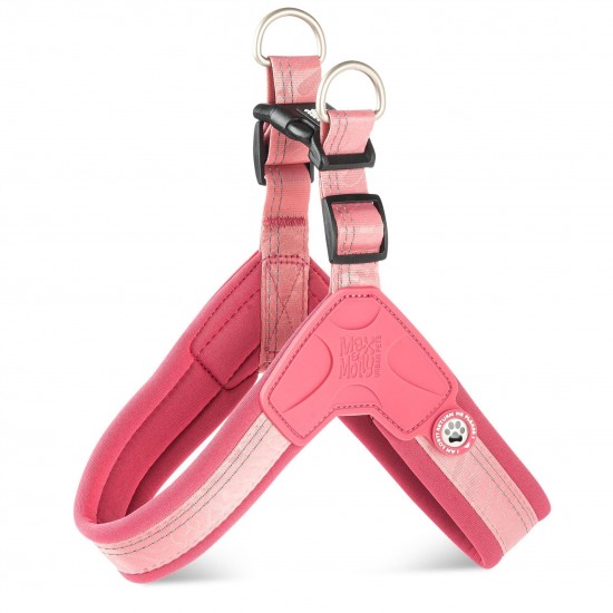 Max Molly Matrix 2.0 Akıllı Künyeli Q-Fit Köpek Göğüs Tasması Rose Medium Max Molly Matrix 2.0 Akıllı Künyeli Q-Fit Köpek Göğüs Tasması Rose Medium