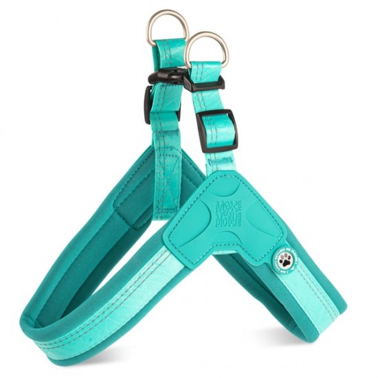 Max Molly Matrix 2.0 Akıllı Künyeli Q-Fit Köpek Göğüs Tasması Turkuaz Small Max Molly Matrix 2.0 Akıllı Künyeli Q-Fit Köpek Göğüs Tasması Turkuaz Small