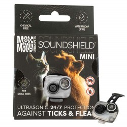 Max & Molly Soundshield MINI Ultrasonik Pire ve Kene Kovucu Tasma - Siyah Max & Molly Soundshield MINI Ultrasonik Pire ve Kene Kovucu Tasma - Siyah