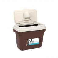 M-Pets Container Mama Saklama Kovası 4,5Kg Brown M-Pets Container Mama Saklama Kovası 4,5Kg Brown