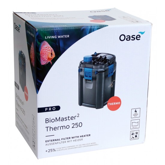 Oase BioMaster² Thermo 250 Isıtıcılı Dış Filtre 900L/H