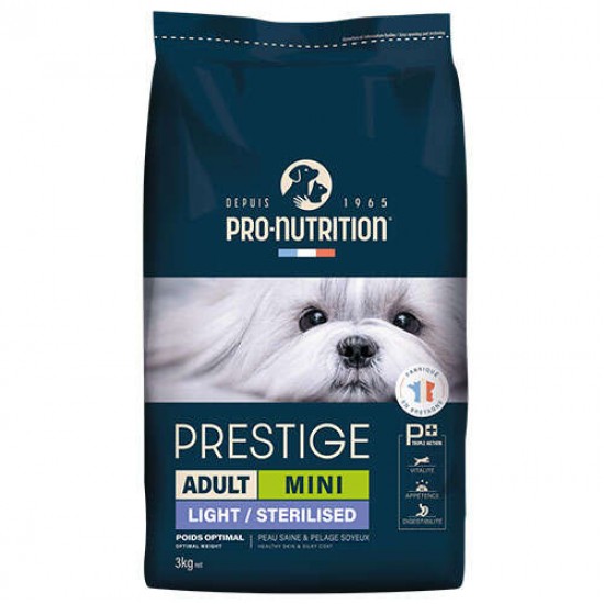 Pro Nutrition Prestige Küçük Irk Light Yetişkin Köpek Maması 3 Kg Pro Nutrition Prestige Küçük Irk Light Yetişkin Köpek Maması 3 Kg