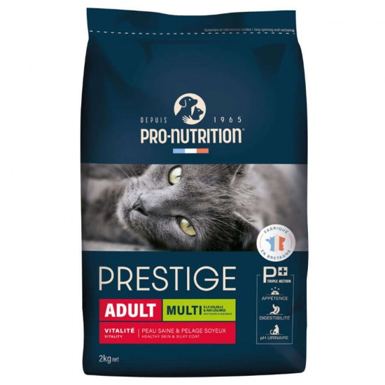 Pro Nutrition Prestige Multi Kümes Hayvanlı Kedi Maması 2 Kg