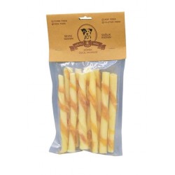 Rakun Tavuk Sargılı Burgu Kemik Köpek Ödülü 12 Cm (10Lu Paket) Rakun Tavuk Sargılı Burgu Kemik Köpek Ödülü 12 Cm (10Lu Paket)