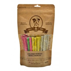 Rakun Munchy Renkli Çubuk 12cm 40'lı Rakun Munchy Renkli Çubuk 12cm 40'lı