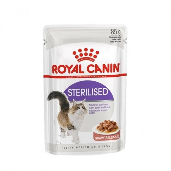 Cat Fhn Sterilised Gravy 37 Kedi Konservesi 85 gr