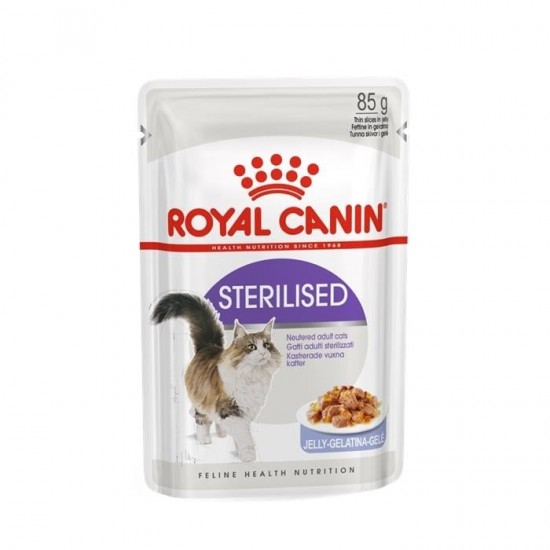 Sterilised Jelly Pouch Kısırlaştırılmış Kedi Konservesi 85 gr