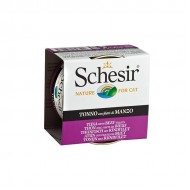 Schesir Jelly Ton Balıklı ve Sığır Etli Kedi Konservesi 85gr Schesir Jelly Ton Balıklı ve Sığır Etli Kedi Konservesi 85gr