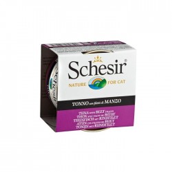 Schesir Jelly Ton Balıklı ve Sığır Etli Kedi Konservesi 85gr Schesir Jelly Ton Balıklı ve Sığır Etli Kedi Konservesi 85gr