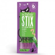 Schesir Cat Stix Ördekli Krema Kedi Ödülü 6x15gr Schesir Cat Stix Ördekli Krema Kedi Ödülü 6x15gr