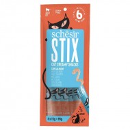 Schesir Cat Stix Somon Balıklı Krema Kedi Ödülü 6x15gr Schesir Cat Stix Somon Balıklı Krema Kedi Ödülü 6x15gr