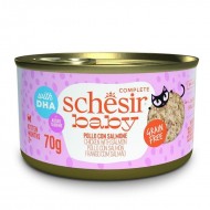 Schesir Baby Cat Tavuk Somon Yavru Kedi Konservesi 70gr Schesir Baby Cat Tavuk Somon Yavru Kedi Konservesi 70gr