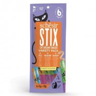 Schesir Cat Stix Karışık Lezzetli Krema Kedi Ödülü 6x15gr Schesir Cat Stix Karışık Lezzetli Krema Kedi Ödülü 6x15gr