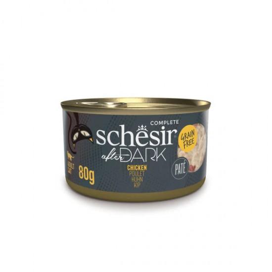 Schesir After Dark Pate Tavuklu Yetişkin Kedi Konservesi 80 gr Schesir After Dark Pate Tavuklu Yetişkin Kedi Konservesi 80 gr