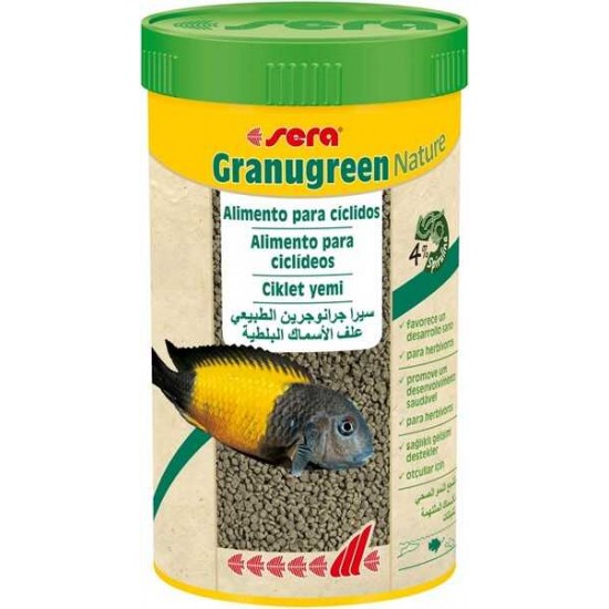 Sera Granu Green Nature Balık Yemi 100 ML Sera Granu Green Nature Balık Yemi 100 ML