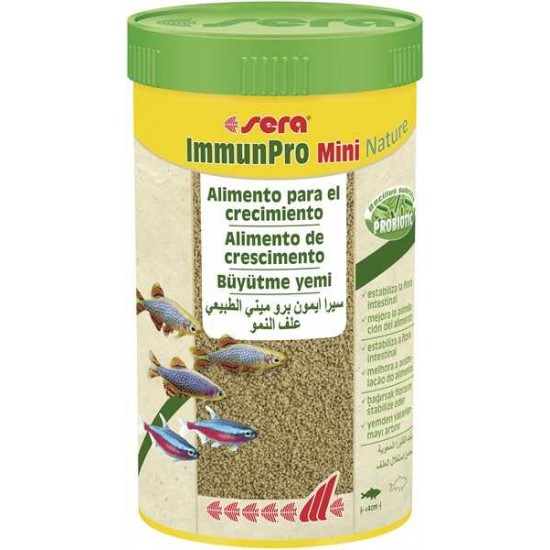 Sera Immun Pro Nature Mini Granül Yem 100 ML Sera Immun Pro Nature Mini Granül Yem 100 ML