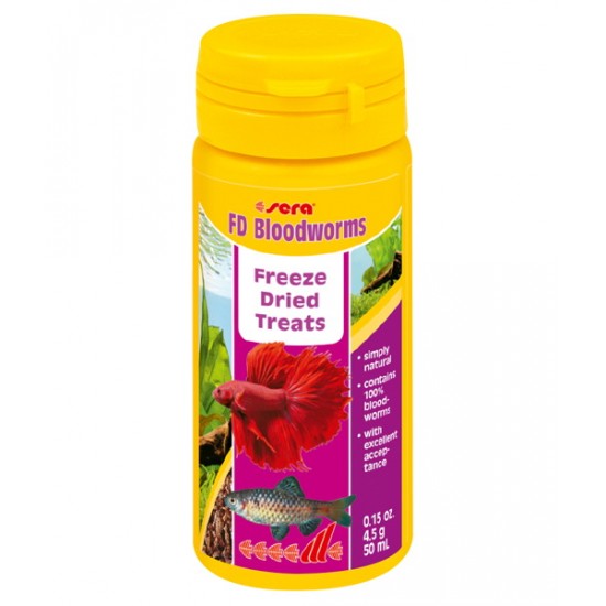 Sera Fd Bloodworms(Kan Kurdu) 50 Ml 4,5 Gr Sera Fd Bloodworms(Kan Kurdu) 50 Ml 4,5 Gr