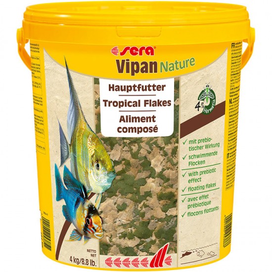 Sera Vipan Large Flakes Nature 21 Lt (4 kg)