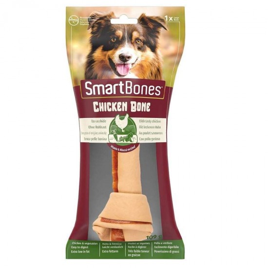 Smart Bones Chicken Tavuklu Büyük Irk Köpek Ödül Kemiği 109 Gr Smart Bones Chicken Tavuklu Büyük Irk Köpek Ödül Kemiği 109 Gr
