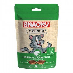 Snacky Crunchy Tavuklu Kedi Ödülü Hairball Control 60 gr Snacky Crunchy Tavuklu Kedi Ödülü Hairball Control 60 gr