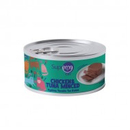 Supreme Cat Tavuklu ve Ton Balıklı Kıyılmış Yetişkin Konserve Kedi Maması 85gr Supreme Cat Tavuklu ve Ton Balıklı Kıyılmış Yetişkin Konserve Kedi Maması 85gr