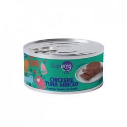 Supreme Cat Tavuklu ve Ton Balıklı Kıyılmış Yetişkin Konserve Kedi Maması 85gr Supreme Cat Tavuklu ve Ton Balıklı Kıyılmış Yetişkin Konserve Kedi Maması 85gr