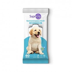 Supreme Köpek Hipoalerjenik Temizleme Mendili Supreme Köpek Hipoalerjenik Temizleme Mendili