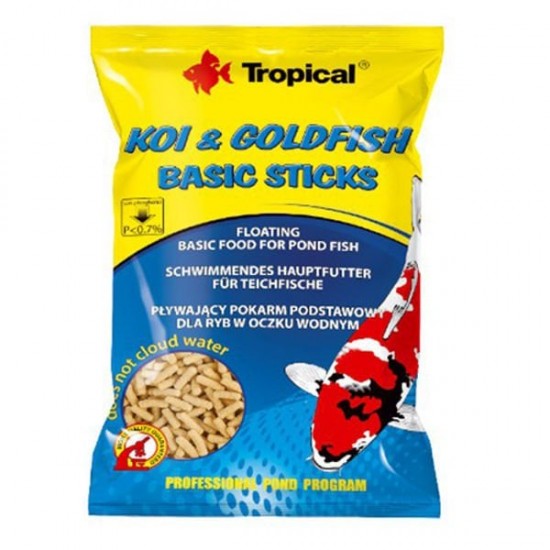 TROPICAL Koi & Goldfish Basic Sticks 1000 ml / 90 gr