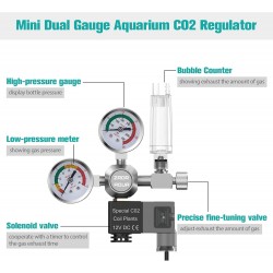 Selanoid Valfli İnce Ayarlı Co2 Regülatör Selanoid Valfli İnce Ayarlı Co2 Regülatör